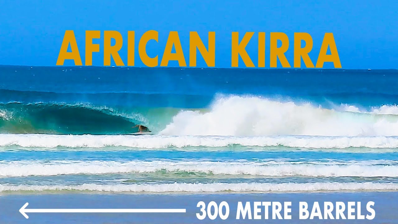 SURFING AFRICAN KIRRA | Endless Barrels at Rare African Superbank!
